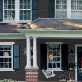 BEHR 1 Gal. #ECC-10-2 Jet Black Solid Color House and Fence Exterior Wood Stain - Super Arbor