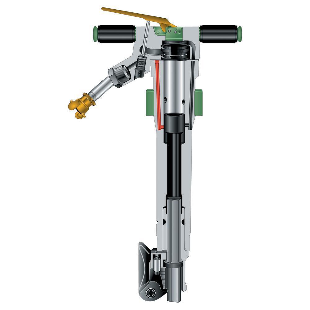 Air Powered 90 LB 1-1/4 in. Paving Breaker - Super Arbor