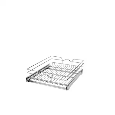 Rev-A-Shelf 17.5-in W x 6-in H 1-Tier Pull Out Metal Baskets & Organizers