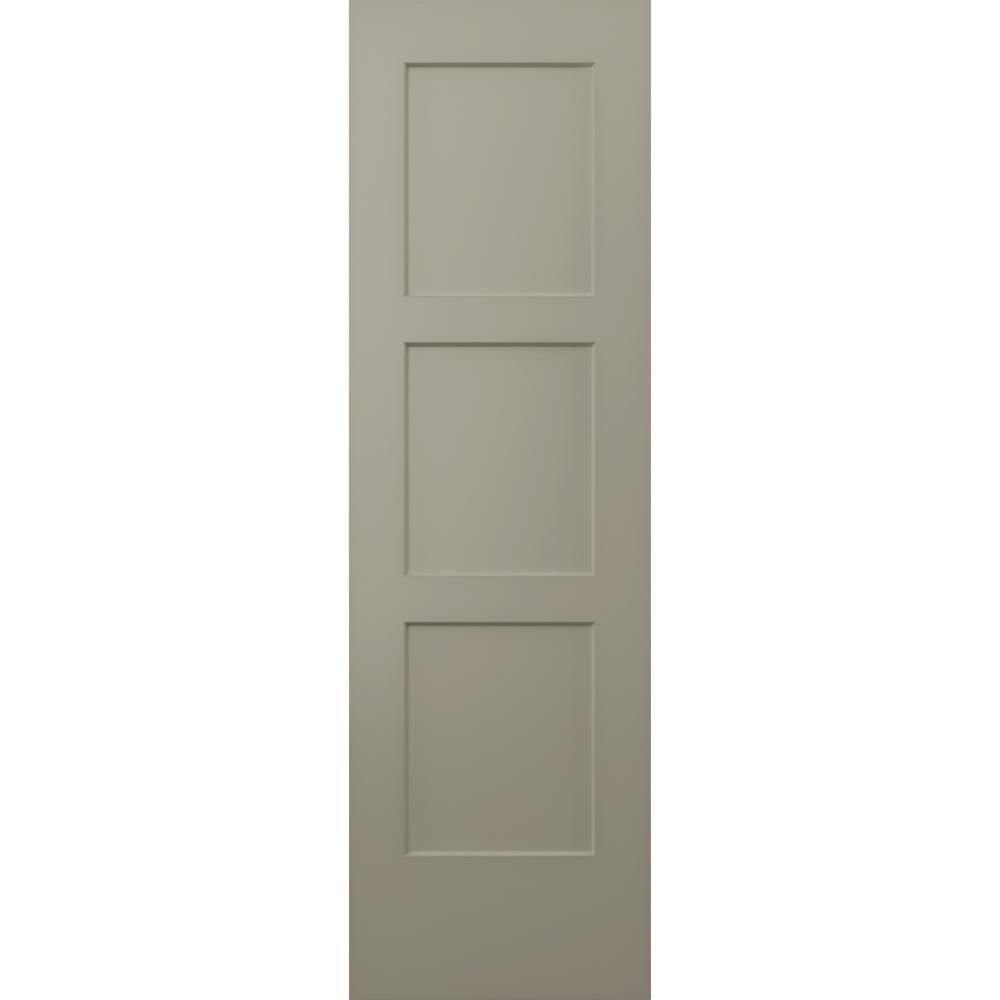 30 in. x 80 in. Birkdale Primed Smooth Solid Core Molded Composite Interior Door Slab - Super Arbor