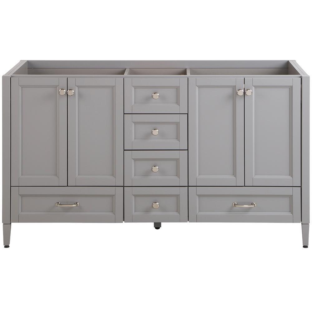 Claxby 48 in. W x 34 in H x 22 in. D Bath Vanity Cabinet Only in Chocolate - Super Arbor