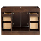 Brinkhill 48 in. W x 34 in. H x 22 in. D Bath Vanity Cabinet Only in Cognac - Super Arbor