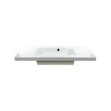 Nameeks Mars Wall Mounted Ceramic Bathroom Sink in White