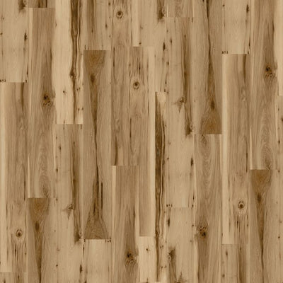 Style Selections (Sample) Jamestown Hickory Water Resistant Wood Look Interlocking Luxury Vinyl Plank