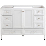 Claxby 48 in. W x 34 in H x 22 in. D Bath Vanity Cabinet Only in Chocolate - Super Arbor