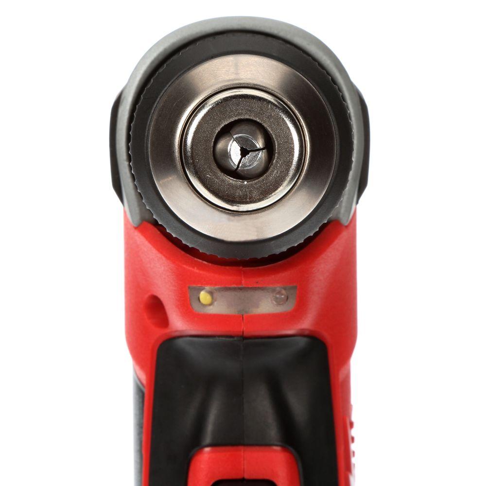 M12 12-Volt Lithium-Ion Cordless 3/8 in. Right Angle Drill Kit W/ Two 2.0 Ah Batteries, Charger & Tool Bag