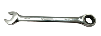 Husky 9/16 in. 12-Point SAE Ratcheting Combination Wrench