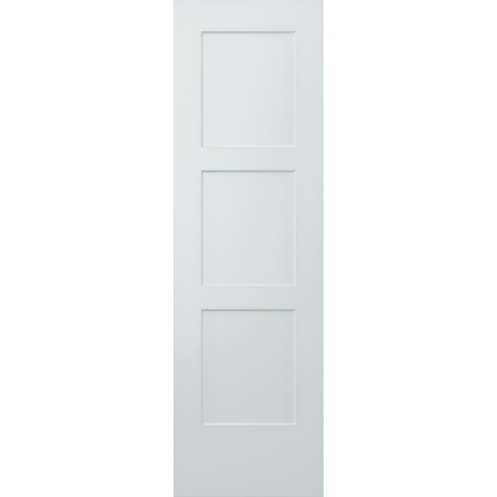 32 in. x 96 in. Birkdale Primed Smooth Hollow Core Molded Composite Interior Door Slab - Super Arbor