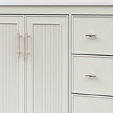 Style Selections Alaia 48-in Muse Gray Undermount Single Sink Bathroom Vanity with White Engineered Stone Top