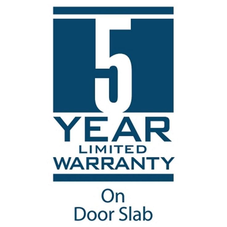36 in. x 84 in. Craftsman Primed Smooth Molded Composite MDF Barn Door with Rustic Hardware Kit