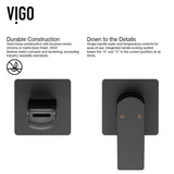 Marigold White Matte Stone Vessel Bathroom Sink Set with Atticus Wall Mount Faucet in Matte Black - Super Arbor
