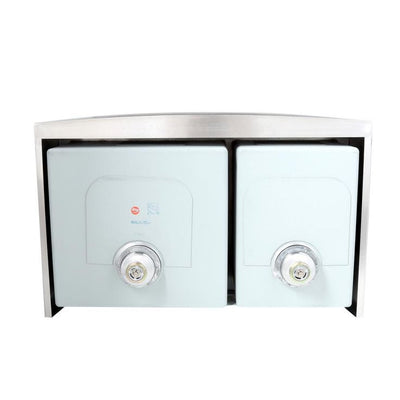 Farmhouse Apron Front Undermount 16-Gauge Stainless Steel 33 in. 60/40 Double Bowl Kitchen Sink with Grids and Drains