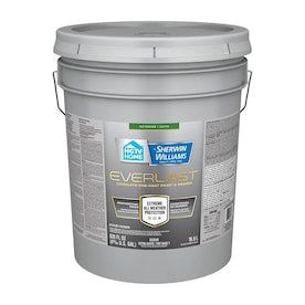 HGTV HOME by Sherwin-Williams Everlast Ultra White/Base1 Satin Exterior Tintable Paint (Actual Net Contents: 630-fl oz)