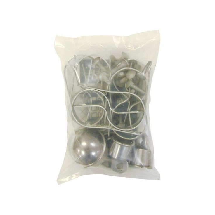 Everbilt 2-3/8 in. Galvanized Steel Chain Link Fence Corner Post Kit ...