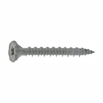 #9 x 1-5/8 in. Serrated Flat Head Star Drive Cement Board Screws (575-Pack)