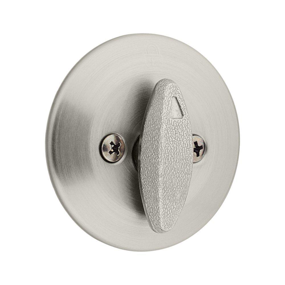 660 Series Satin Nickel Single Cylinder Deadbolt Featuring SmartKey Security with Microban Antimicrobial Technology - Super Arbor