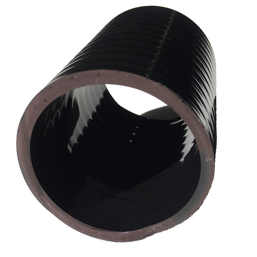 2 in. x 50 ft. PVC Schedule 40 Black Ultra Flexible Pipe - Super Arbor