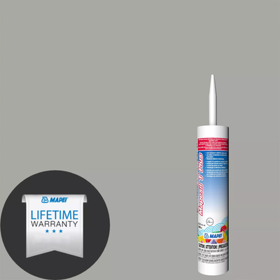 5027 Silver Mapesil T Plus Silicone Caulk