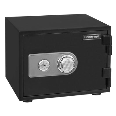 0.50 cu. ft. Fire Resistant Safe with Dual Combination and Key Lock Security