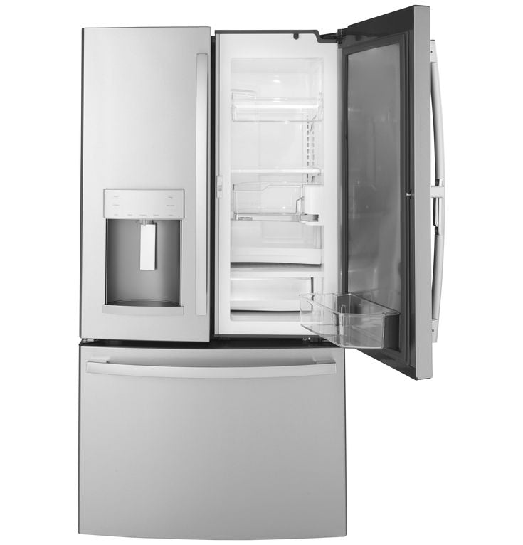 GE 27.8-cu ft French Door Refrigerator with Ice Maker and Door within Door (Fingerprint-Resistant Stainless Steel)