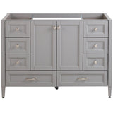Claxby 48 in. W x 34 in H x 22 in. D Bath Vanity Cabinet Only in Chocolate - Super Arbor