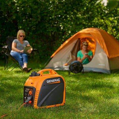Generac GP2200i - 2200-Watt Gasoline Powered Recoil Started Residential Portable Inverter Generator