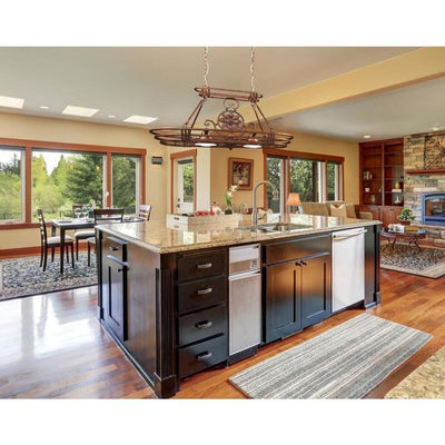 Kenroy Home Dorada 15-in x 36-in Gilded Copper Lighted Pot Rack