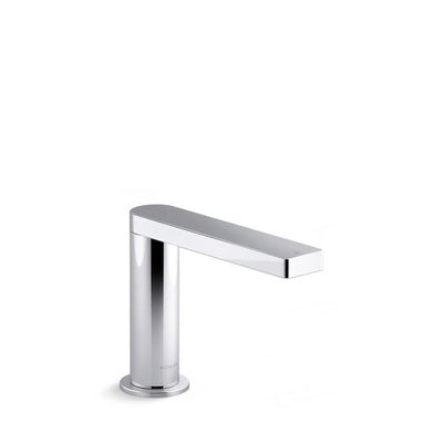 KOHLER Composed DC Powered Touchless Single Hole Bathroom Faucet with Kinesis Sensor Technology in Polished Chrome