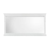 60 in. W x 31 in. H Framed Rectangular  Bathroom Vanity Mirror in Warm Cinammon