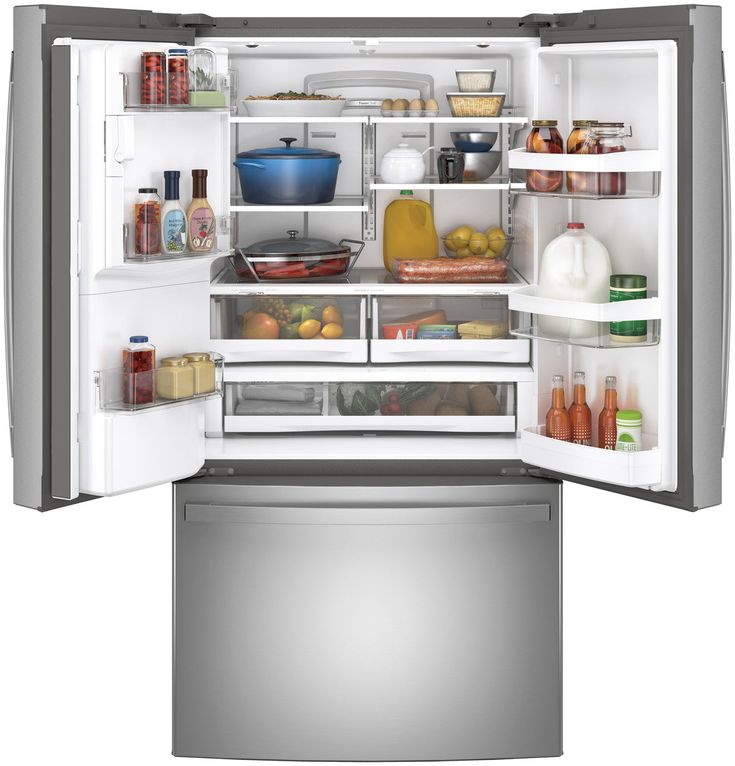 GE 27.7 cu. ft. French Door Refrigerator in Fingerprint Resistant Stainless Steel, ENERGY STAR