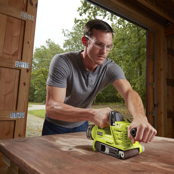 18-Volt ONE+ Cordless Brushless 3 in. x 18 in. Belt Sander (Tool Only) with Dust Bag and 80-Grit Sanding Belt