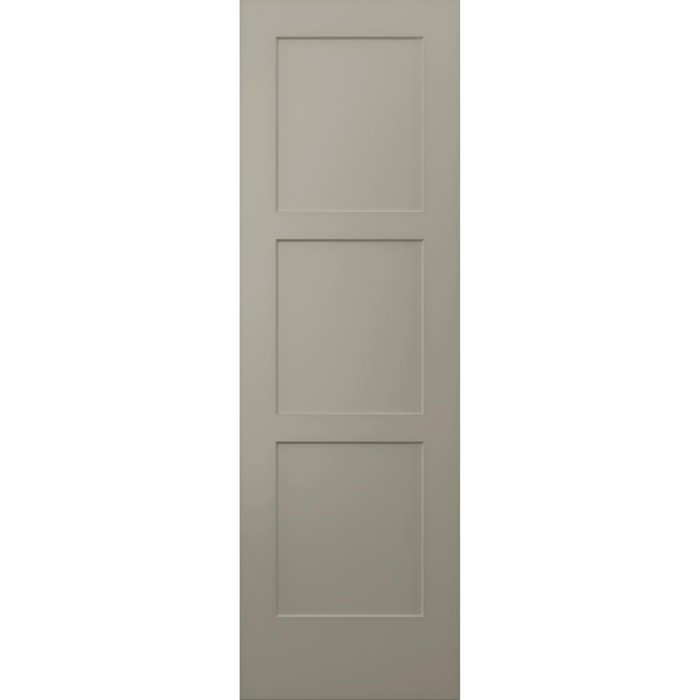 32 in. x 96 in. Birkdale Primed Smooth Hollow Core Molded Composite Interior Door Slab - Super Arbor