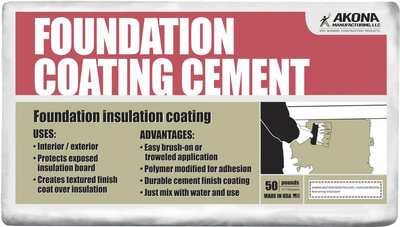 Akona® Foundation Coating Cement - 50 lb.