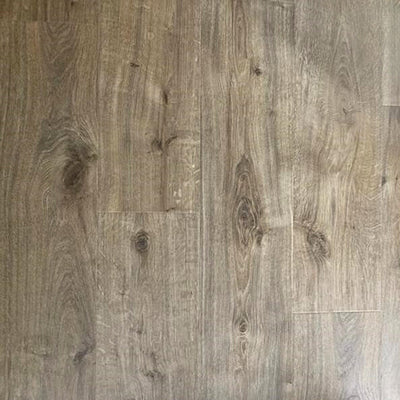 Defense+ Anderson Oak 14 mm T x 7.5 in. W Waterproof Laminate Wood Flooring (17.2 sqft/case)