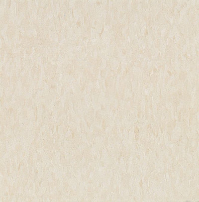 Armstrong Flooring Imperial Texture VCT Antique White 125-mil x 12-in W x 12-in L Commercial Vinyl Tile Flooring (45-sq ft/ Carton)