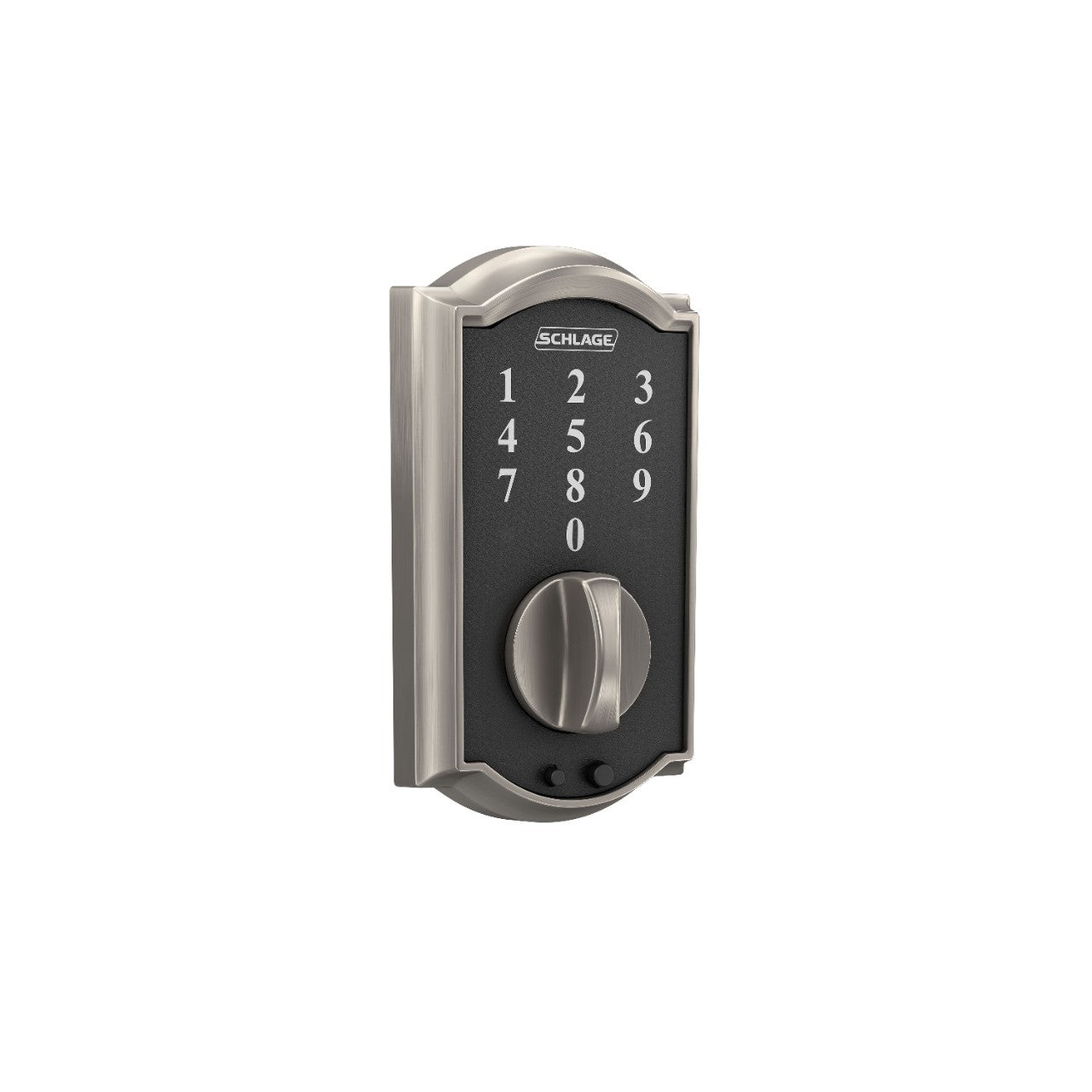 Schlage Camelot Aged Bronze Touch Electronic Door Lock Deadbolt – Super ...