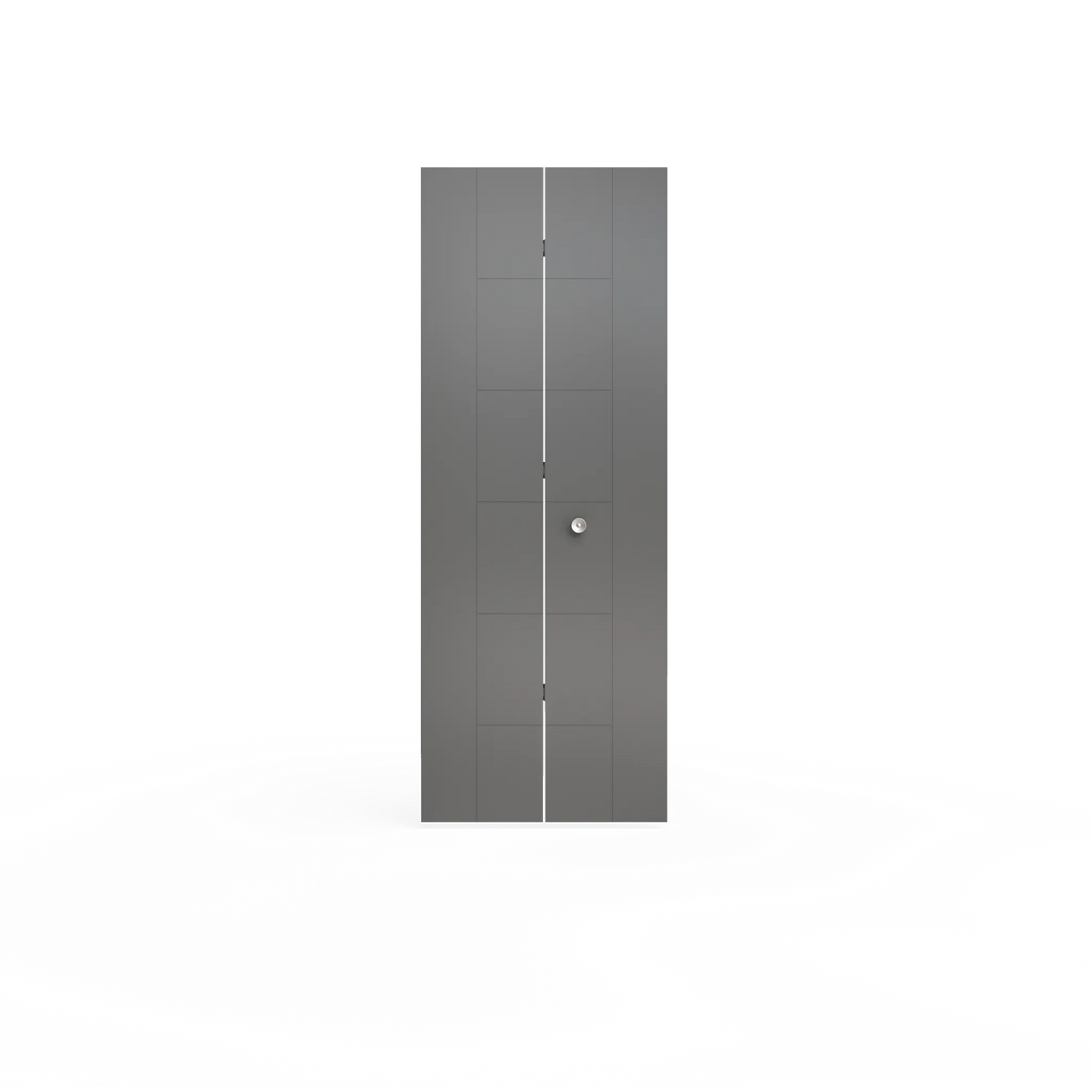 Masonite Berkley 36-in x 80-in Cream N Sugar Flush Prefinished Molded Composite Bifold Door (Hardware Included)