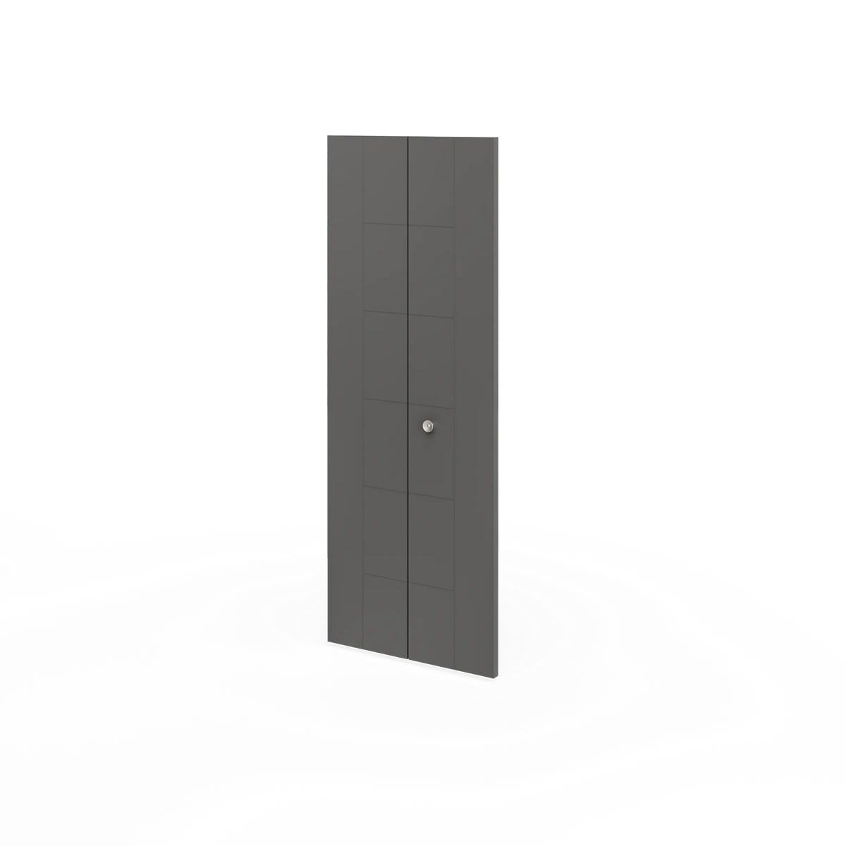 Masonite Berkley 36-in x 80-in Cream N Sugar Flush Prefinished Molded Composite Bifold Door (Hardware Included)