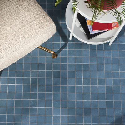 Bond Indio Blue 2x2 Matte Porcelain Mosaic Tile