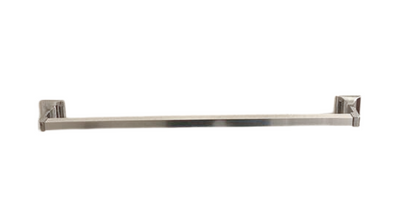 Contemporary 24 in. Towel Bar in Chrome