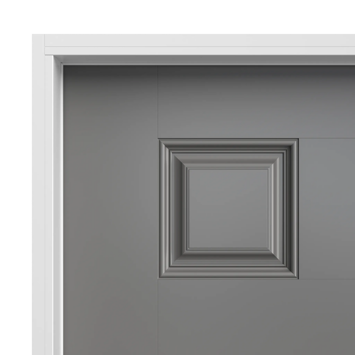 Masonite 36 in. x 80 in. 6-Panel Right-Hand Inswing Primed White Smooth Fiberglass Prehung Front Exterior Door