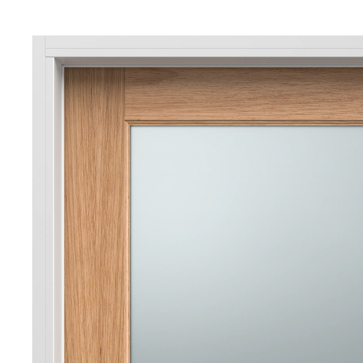 Masonite 36 in. x 80 in. Full Lite Unfinished Fir Front Exterior Door Slab
