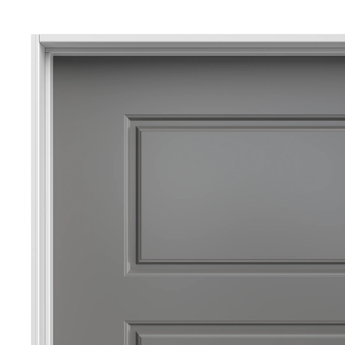 24 in. x 80 in. Riverside Smooth 5-Panel Equal Hollow Core Primed Composite Interior Door Slab