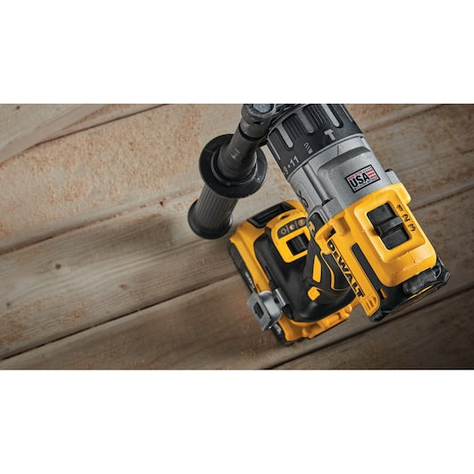 DEWALT 20V MAX XR Cordless Brushless Hammer Drill & Impact Driver Combo Kit, 2-Tool, with (2) 5Ah Batteries, Charger & Case (DCK299P2)