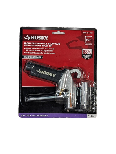 Husky High Performance Blow Gun with Ultimate Flow Tip