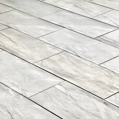 Hillside Gray 12 in. x 24 in. Matte Porcelain Stone Look Floor and Wall Tile (16 sq. ft./Case)