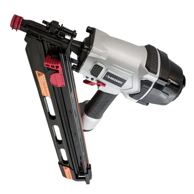 Husky 34-Degree Corded Pneumatic Clipped Head Framing Nailer