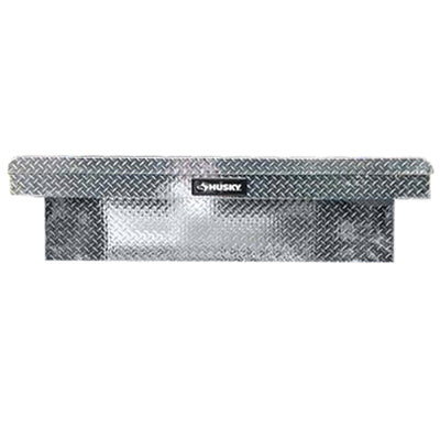 Husky Husky 71.36 Diamond Plate Aluminum Full Size Crossbed Truck Tool Box