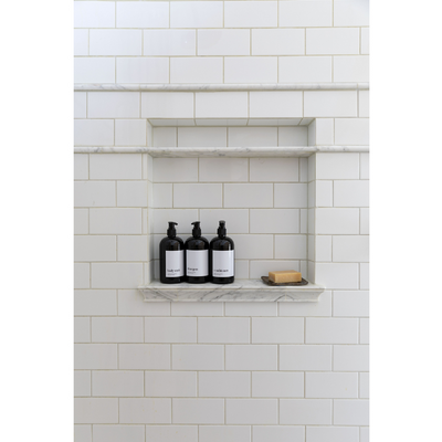 Imperial Bianco Gloss Ceramic Subway Wall Tile - 3 x 6 in.