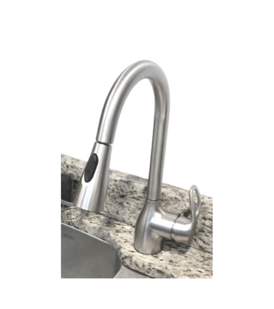 Kleo Single-Handle Pull-Down Sprayer Kitchen Faucet with Reflex and Power Clean in Chrome